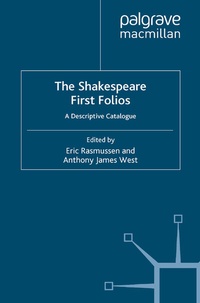Enlarge image Cover: The Shakespeare First Folios - Palgrave Macmillan