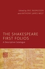 Cover: The Shakespeare First Folios - Palgrave Macmillan