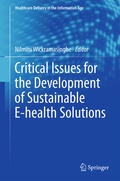 Cover: Critical Issues for the Development of Sustainable E-health Solutions - Springer