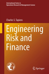 Enlarge image Cover: Engineering Risk and Finance - Springer