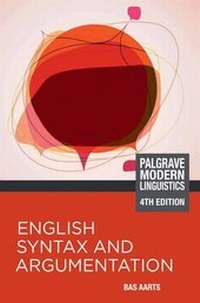 Enlarge image Cover: English Syntax and Argumentation - Palgrave
