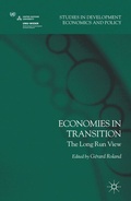 Cover: Economies in Transition - Palgrave Macmillan