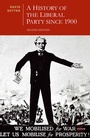 Cover: A History of the Liberal Party since 1900 - Red Globe Press