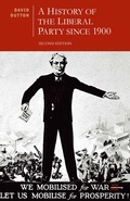 Cover: A History of the Liberal Party since 1900 - Red Globe Press