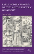 Cover: Early Modern Women's Writing and the Rhetoric of Modesty - Palgrave Macmillan