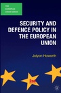 Cover: Security and Defence Policy in the European Union - Red Globe Press