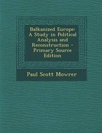 Enlarge image Cover: Balkanized Europe - Nabu Press