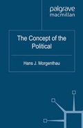 Cover: The Concept of the Political - Palgrave Macmillan