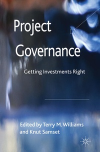 Enlarge image Cover: Project Governance - Palgrave Macmillan