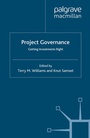 Cover: Project Governance - Palgrave Macmillan