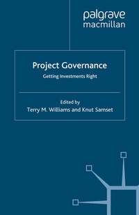 Enlarge image Cover: Project Governance - Palgrave Macmillan