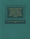 Cover: Liverpool and Manchester Railway - Nabu Press