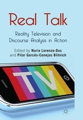 Cover: Real Talk: Reality Television and Discourse Analysis in Action - Palgrave Macmillan