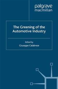 Abbildung von: The Greening of the Automotive Industry - Palgrave Macmillan