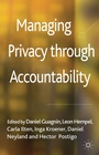 Cover: Managing Privacy through Accountability - Palgrave Macmillan