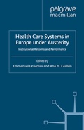 Abbildung von: Health Care Systems in Europe under Austerity - Palgrave Macmillan
