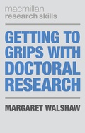 Cover: Getting to Grips with Doctoral Research - Red Globe Press