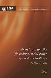 Enlarge image Cover: Mineral Rents and the Financing of Social Policy - Palgrave Macmillan