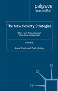 Cover: The New Poverty Strategies - Palgrave Macmillan