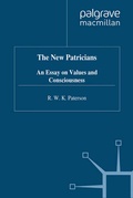 Cover: The New Patricians - Palgrave Macmillan