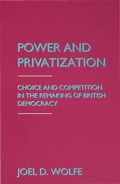 Cover: Power and Privatization - Palgrave Macmillan