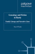 Cover: Genealogy and Fiction in Hardy - Palgrave Macmillan