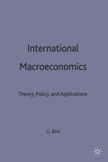 Cover: International Macroeconomics - Palgrave Macmillan
