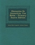 Cover: Elementos De Geometria, Con Notas - Nabu Press