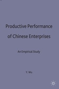 Cover: Productive Performance of Chinese Enterprises - Palgrave Macmillan