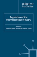 Cover: Regulation of the Pharmaceutical Industry - Palgrave Macmillan
