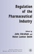 Cover: Regulation of the Pharmaceutical Industry - Palgrave Macmillan