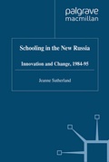 Cover: Schooling in New Russia - Palgrave Macmillan