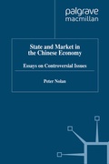 Cover: State and Market in the Chinese Economy - Palgrave Macmillan