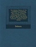 Cover: The Literary History of the Troubadours - Nabu Press