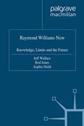Cover: Raymond Williams Now - Palgrave Macmillan