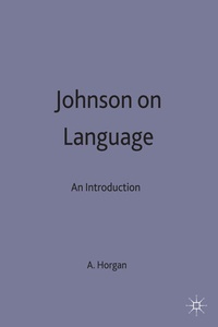 Abbildung von: Johnson on Language - Palgrave Macmillan