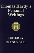 Cover: Thomas Hardy's Personal Writings - Palgrave Macmillan