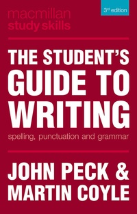 Enlarge image Cover: The Student's Guide to Writing - Bloomsbury Academic