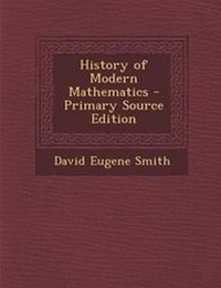 Abbildung von: History of Modern Mathematics - Nabu Press