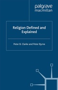 Cover: Religion Defined and Explained - Palgrave Macmillan