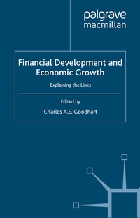 Enlarge image Cover: Financial Development and Economic Growth - Palgrave Macmillan