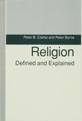 Cover: Religion Defined and Explained - Palgrave Macmillan