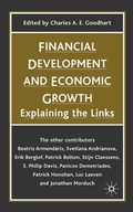 Cover: Financial Development and Economic Growth - Palgrave Macmillan
