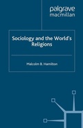 Cover: Sociology and the World's Religions - Palgrave Macmillan