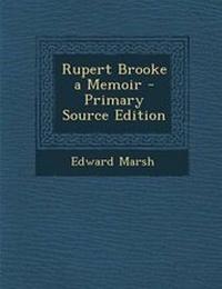 Enlarge image Cover: Rupert Brooke a Memoir - Nabu Press