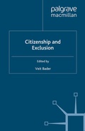 Cover: Citizenship and Exclusion - Palgrave Macmillan
