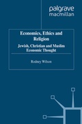 Cover: Economics, Ethics and Religion - Palgrave Macmillan