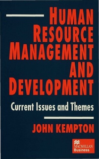Abbildung von: Human Resource Management and Development - Palgrave Macmillan