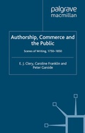 Cover: Authorship, Commerce and the Public - Palgrave Macmillan