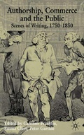 Cover: Authorship, Commerce and the Public - Palgrave Macmillan